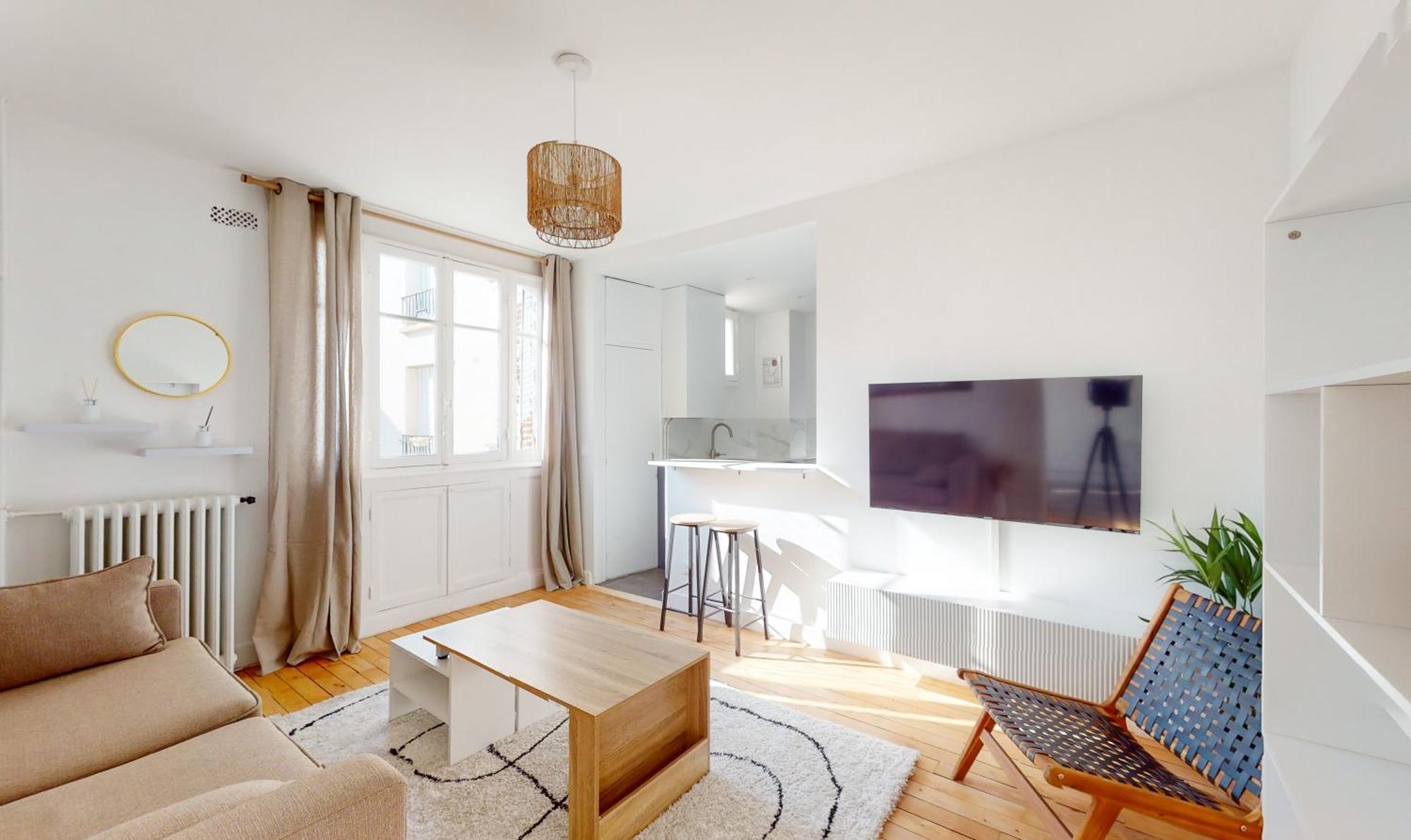 Citystay-Confort- 5 Min Metro - Boulogne-Billancourt Exteriör bild